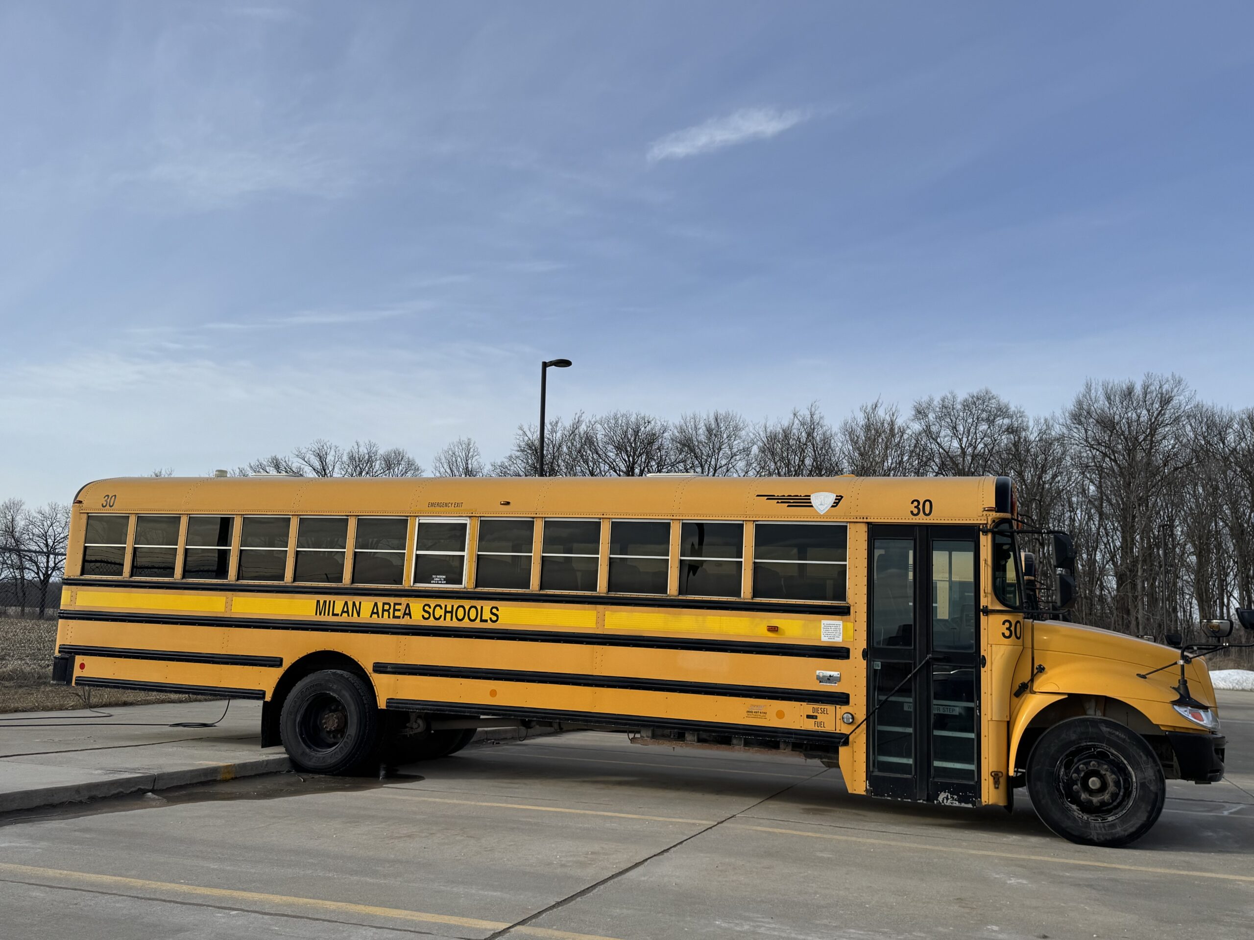 Milan Bus Near Miss Puts School Bus Safety Back in Focus