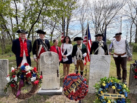 Revolutionary War Patriot Honored at Saline Township Ceremony