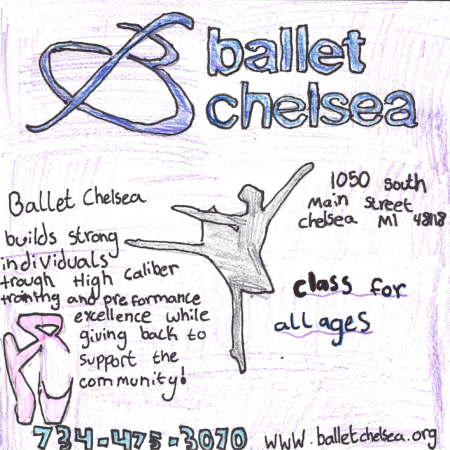Student drawn ad for Barn Sanctuary