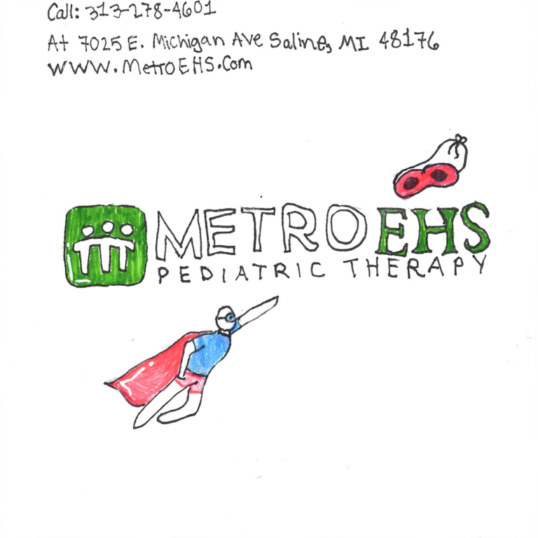 Student drawn ad for Metro EHS