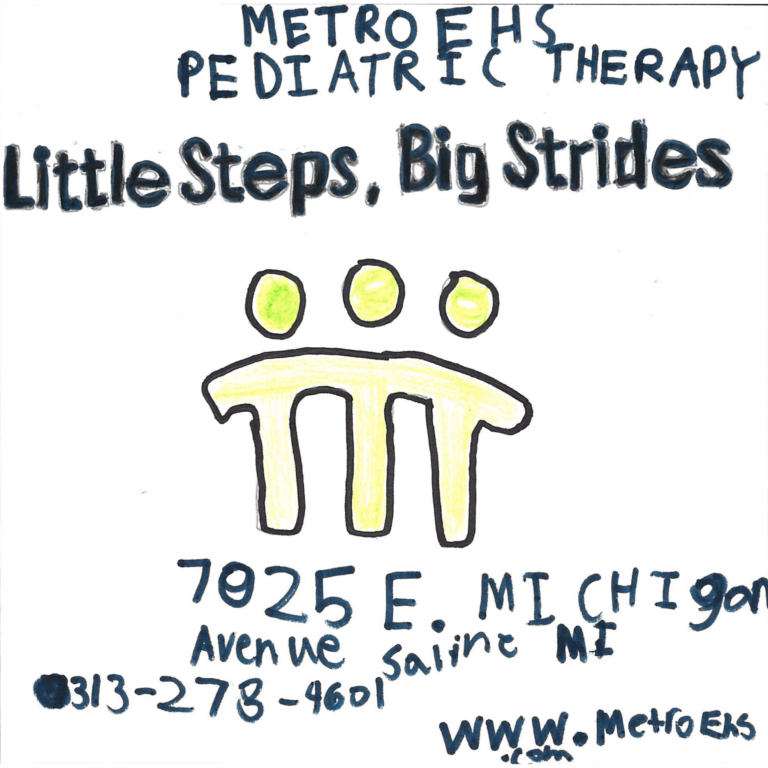 Student drawn ad for Metro EHS