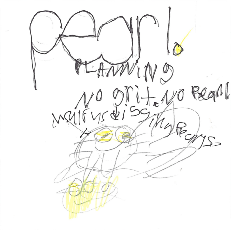 Student drawn ad for Pearl Planning