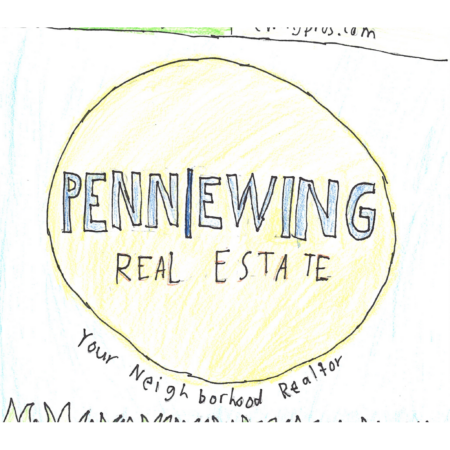 Student drawn ad for Penn Ewing Real Estate - Real Estate One