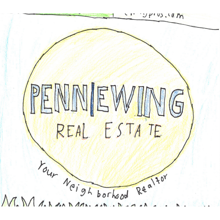 Student drawn ad for Penn Ewing Real Estate - Real Estate One