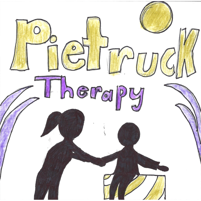 Student drawn ad for Peitruck Therapy Services