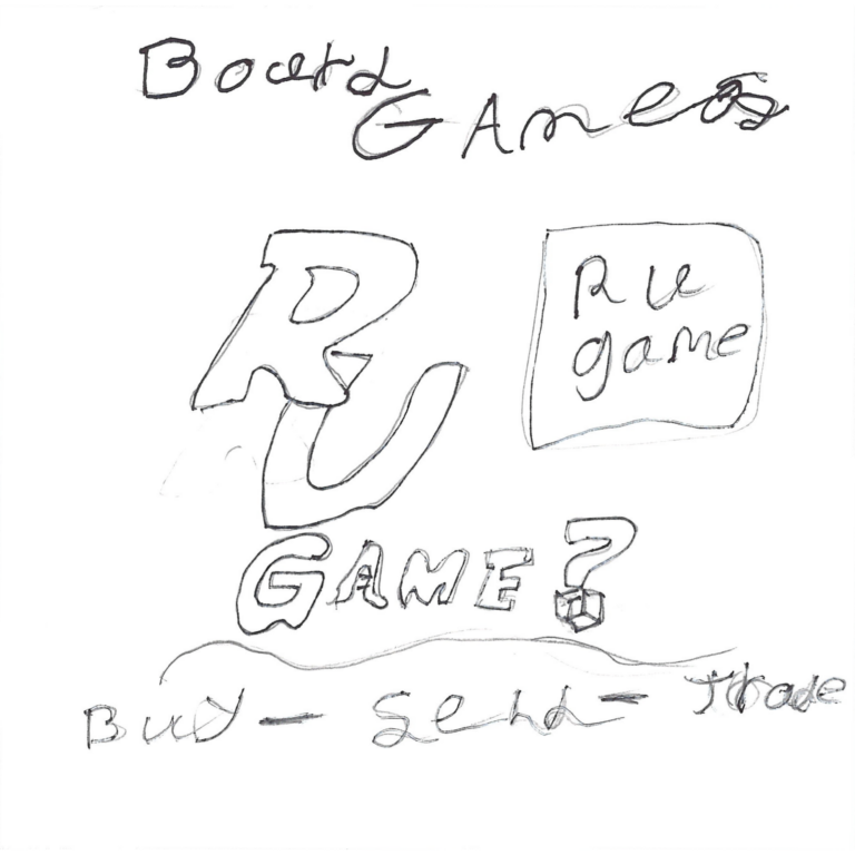 Student drawn ad for R U Game?