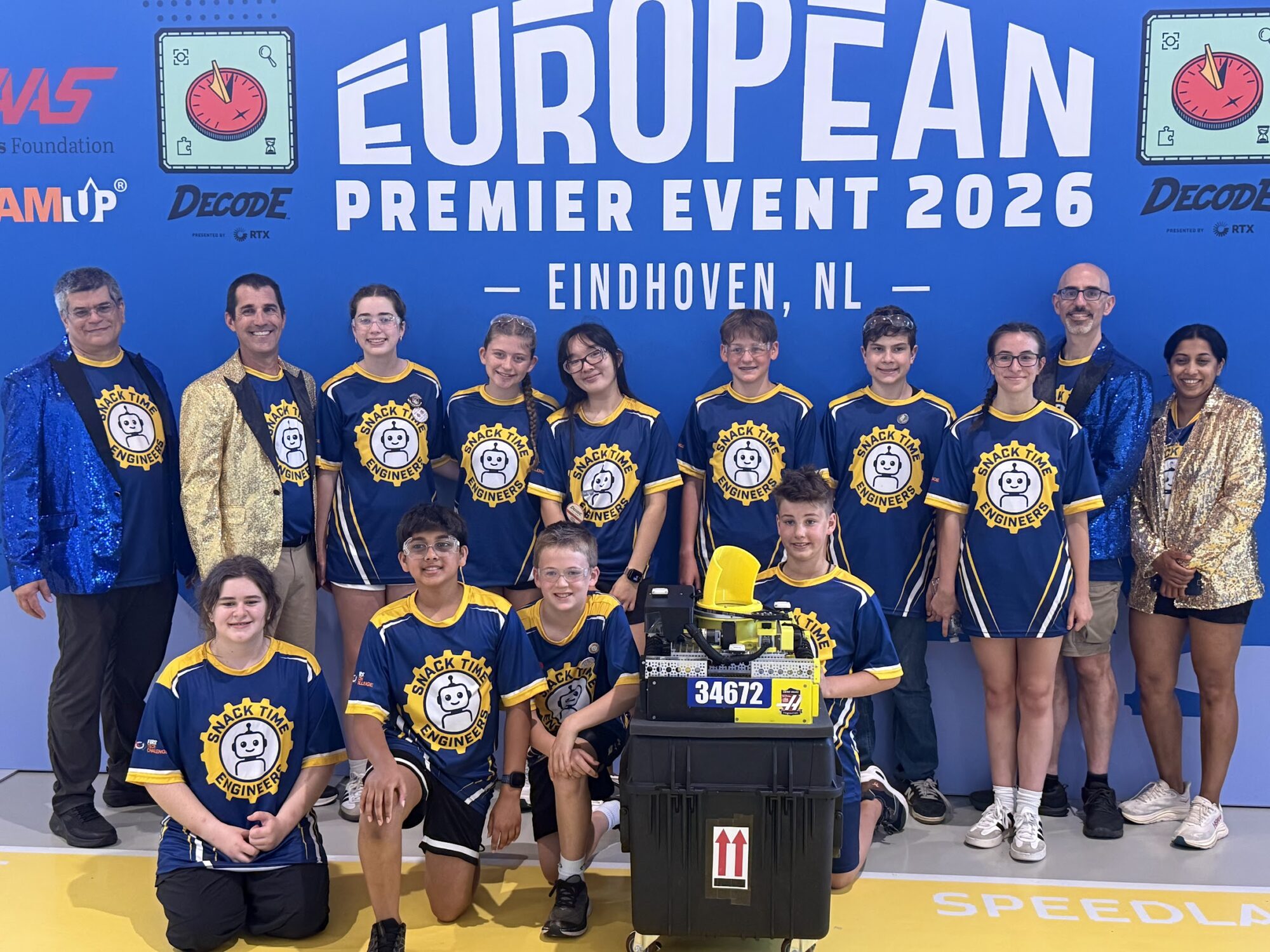 Saline Robotics Students Take Teamwork to Europe