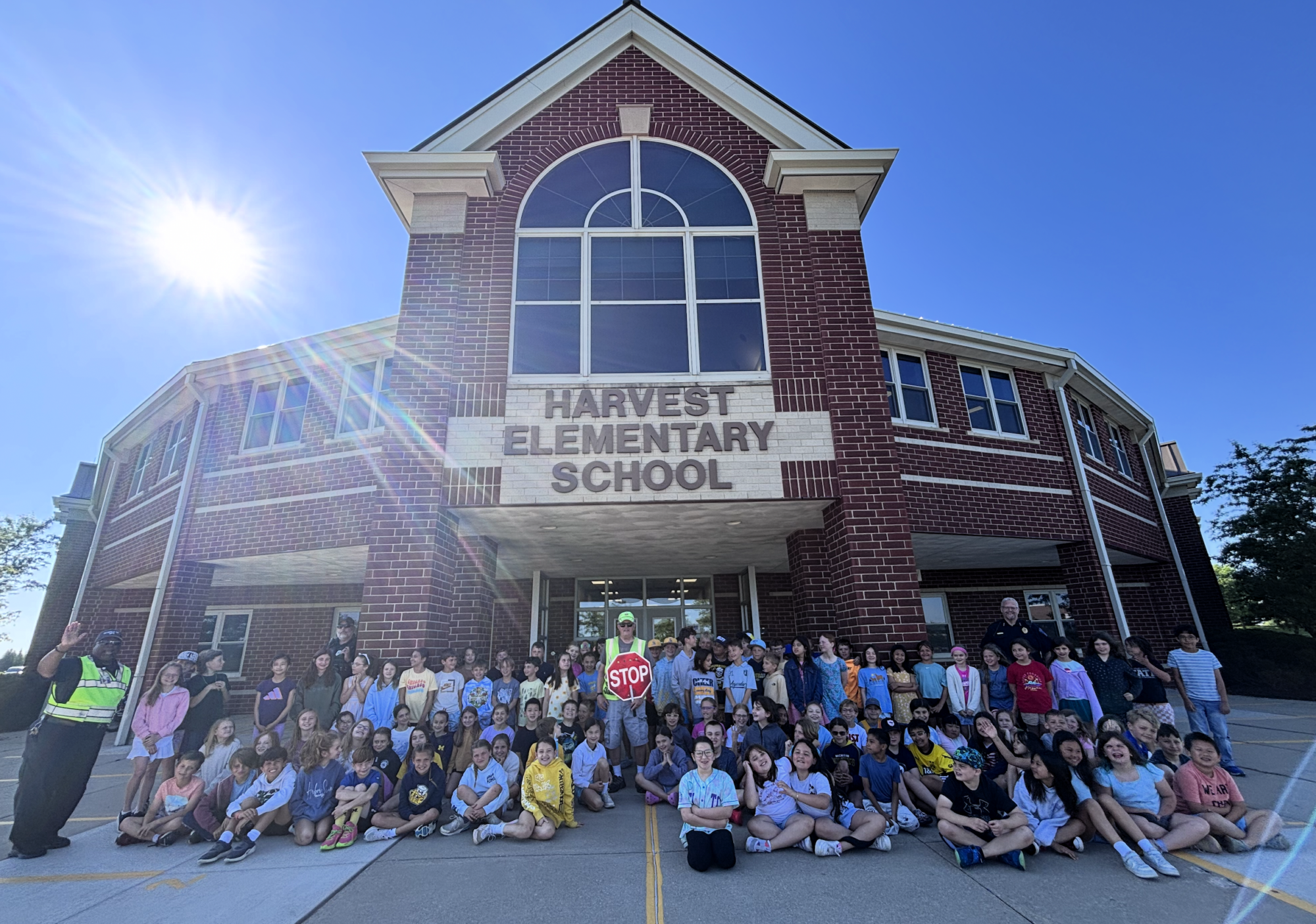 Harvest’s Mr. Dave Retires After 14 Years as Crossing Guard