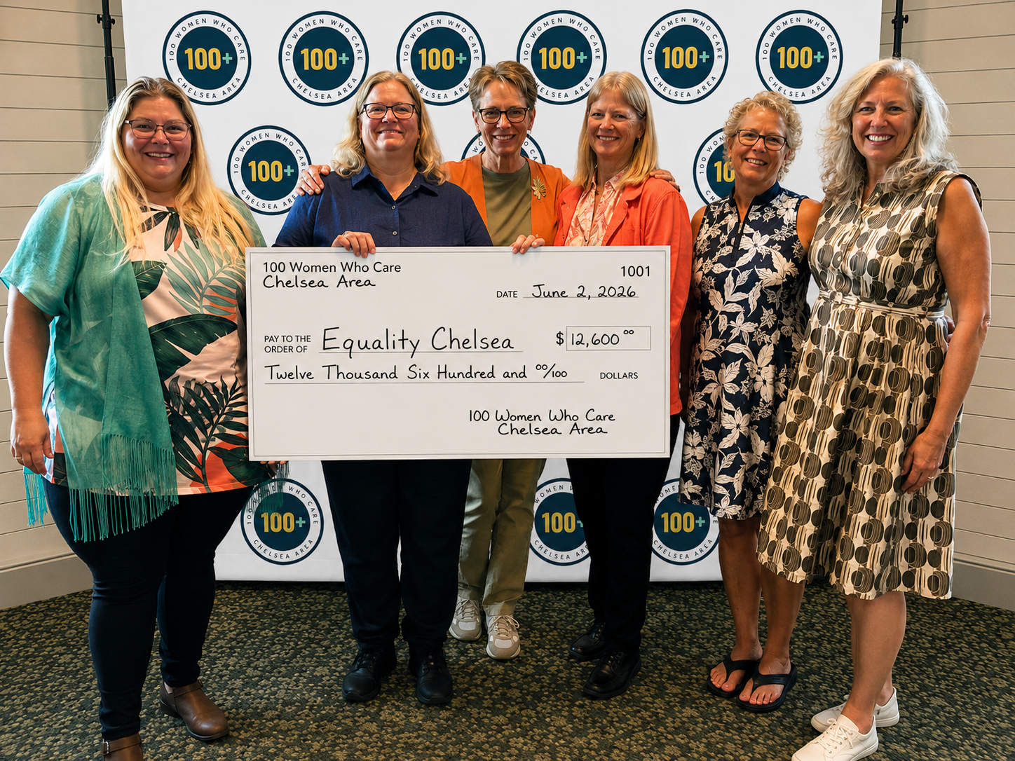Equality Chelsea Receives 100 Women Who Care Impact Award