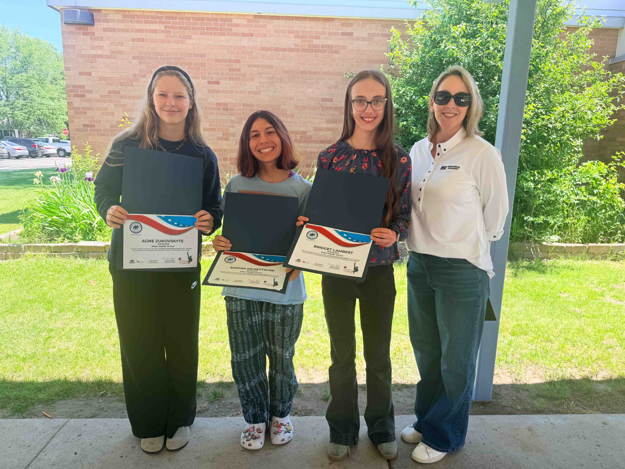 Students Honor Everyday Heroes in America & Me Essay Contest