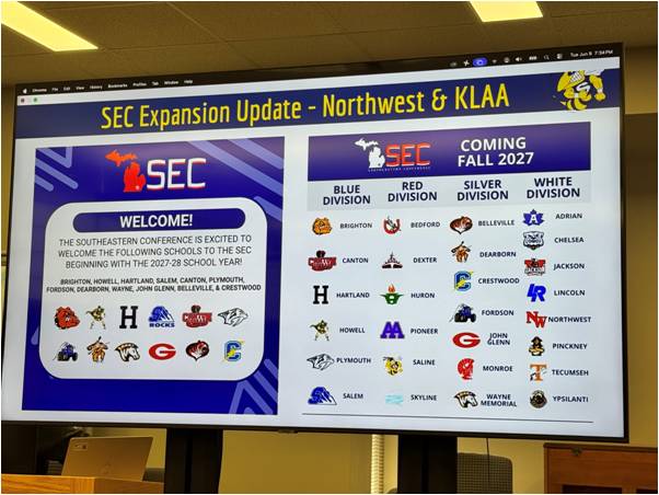 Saline’s View of the SEC Expansion