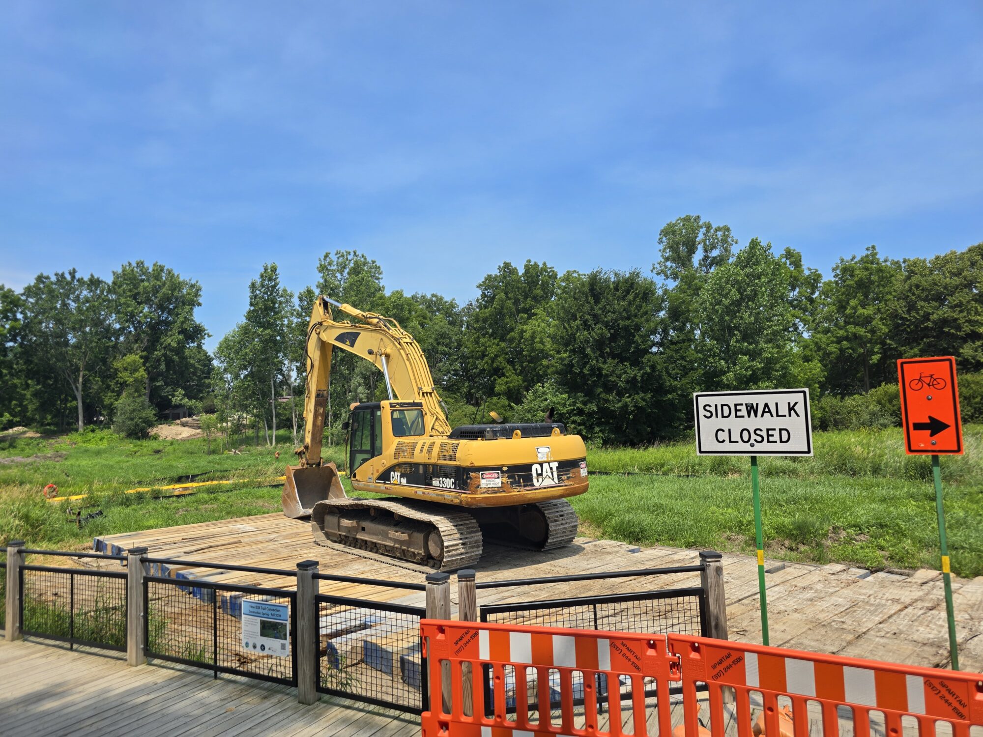 Border to Border Trail Update: Dexter Connection Construction Advances as Separate Trail Closure Nears Reopening