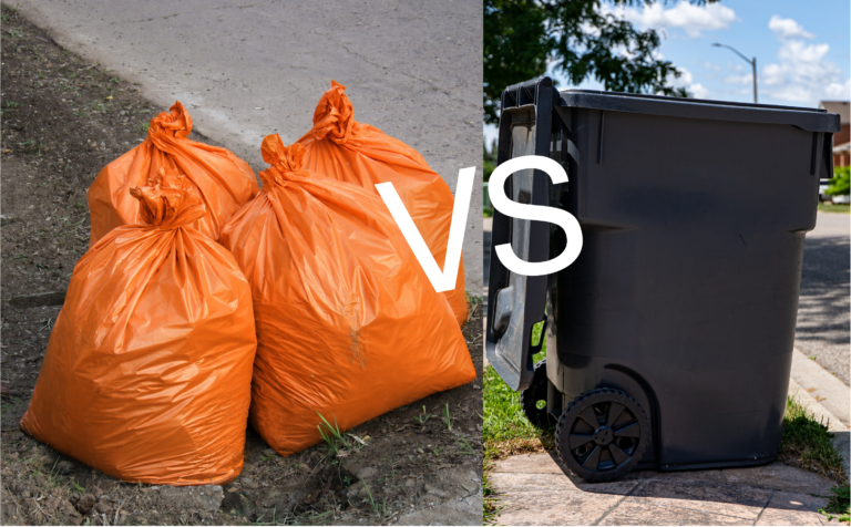 New Petition Urges Chelsea to Replace Orange Trash Bags with Curbside Carts