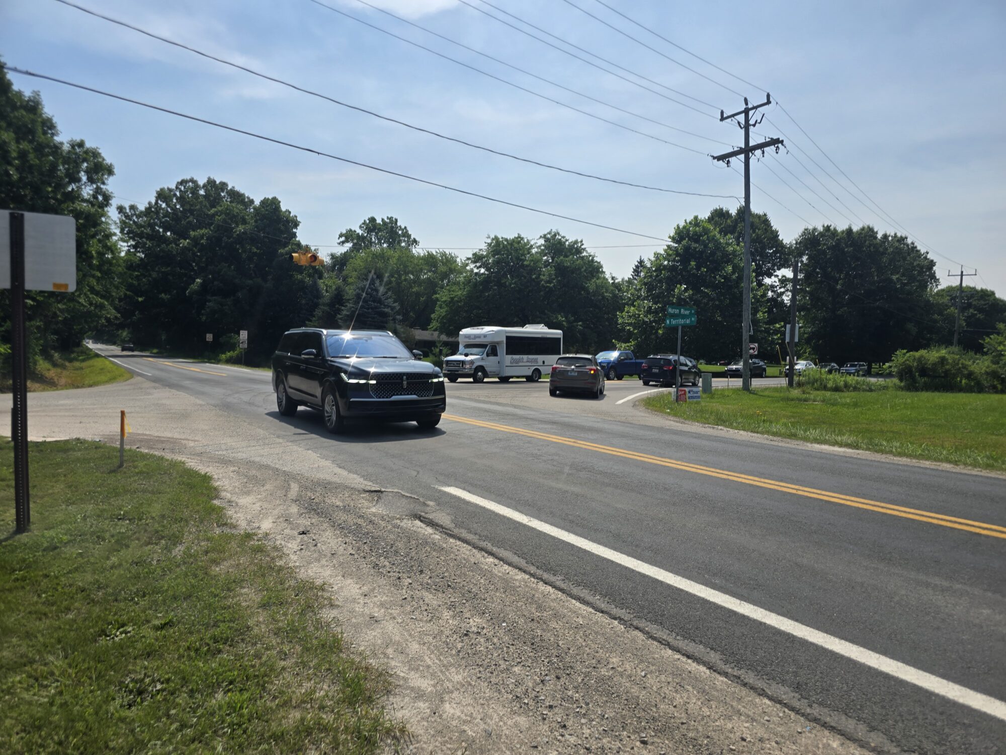 WCRC Says No Temporary Traffic Signal at Huron River Drive and North Territorial During Dexter Construction