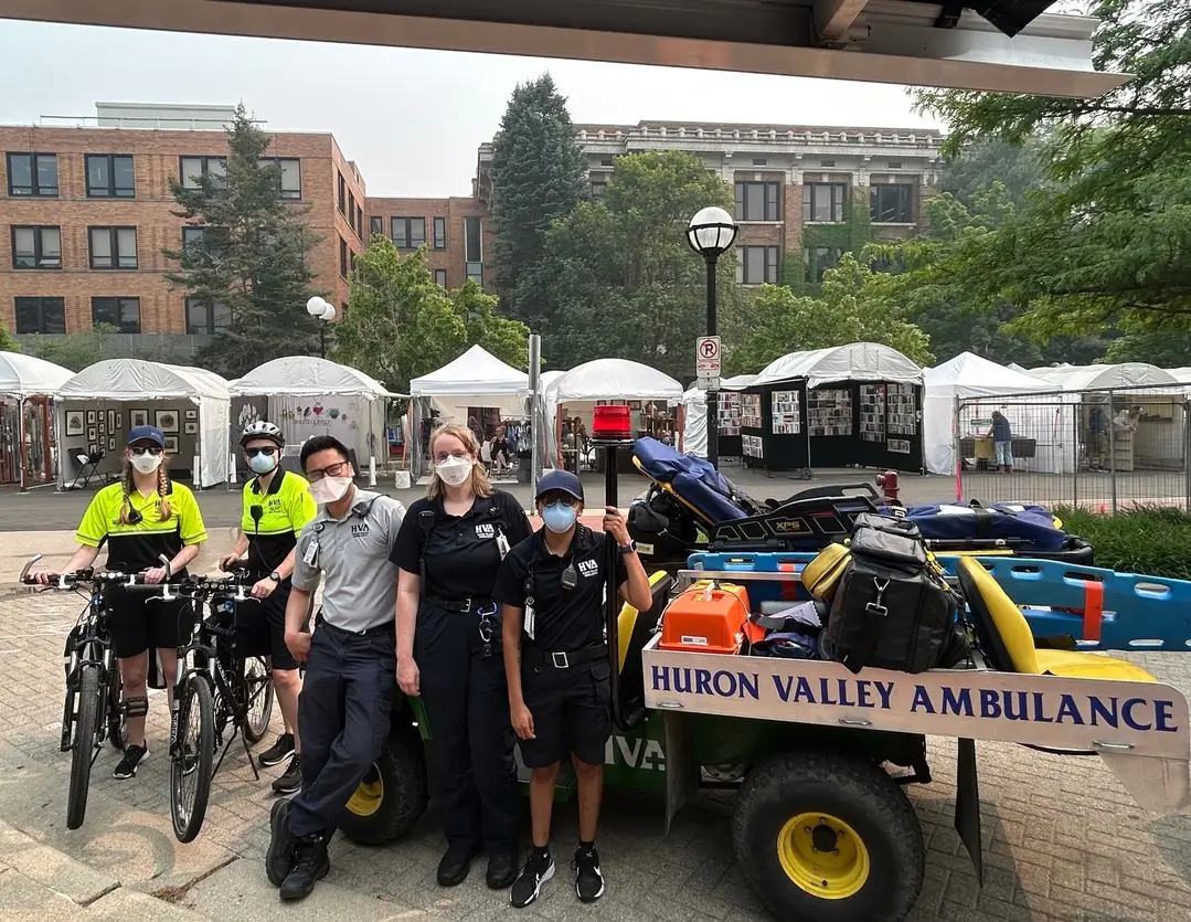 HVA Responds to 19 Medical Incidents at Art Fair