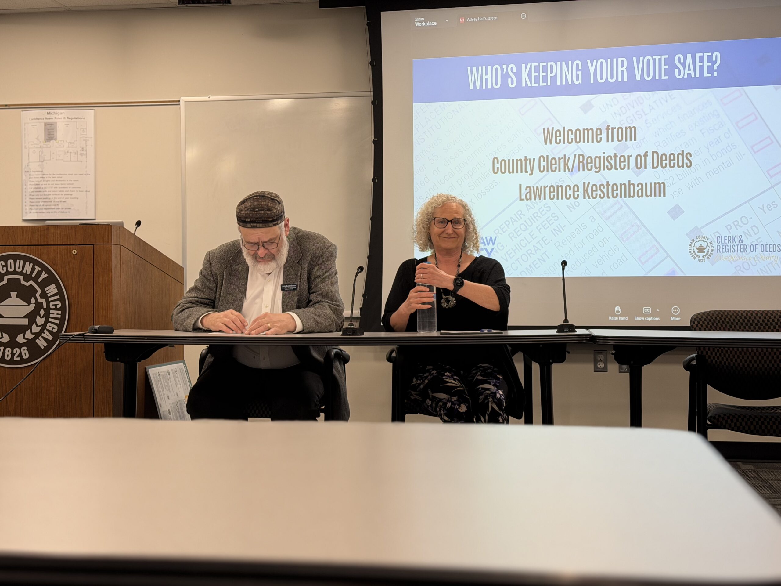 Basch Reassures Voters Michigan Elections Are Secure