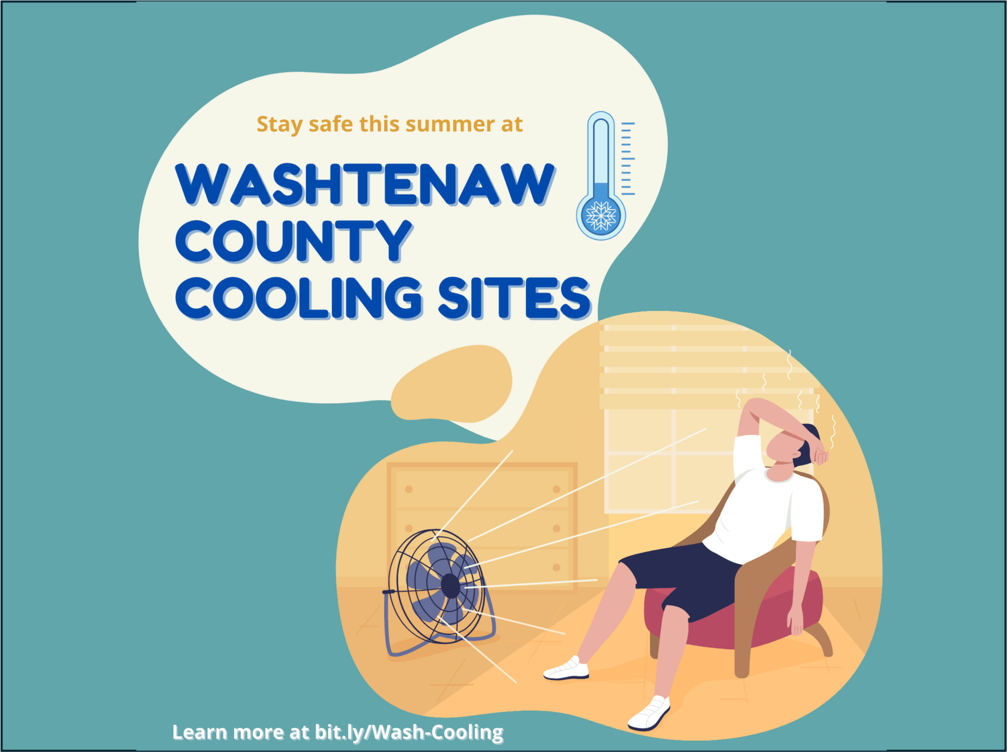 Washtenaw County Summer Cooling Sites