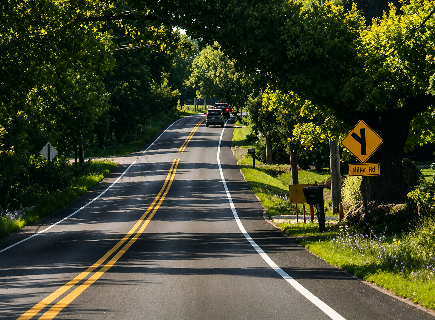 Left Turn Lane Planned for Miller Rd Near Dexter