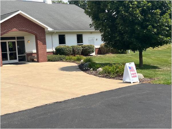 Voting for Lima Township Takes Place at the Church of the Nazarene