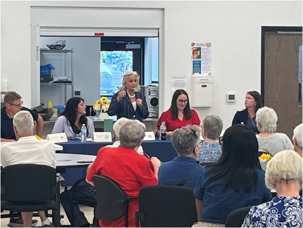 U.S. Rep. Debbie Dingell Visits Dexter for Senior Town Hall