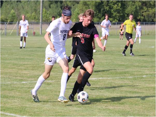 Big Reds Soccer Playing Well