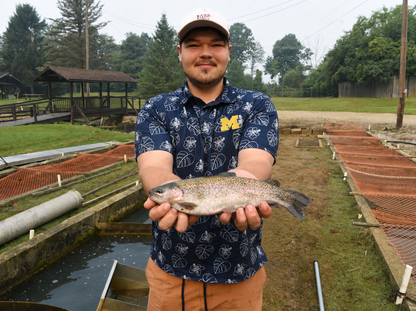 Spring Valley Releases First Home-Raised Trout