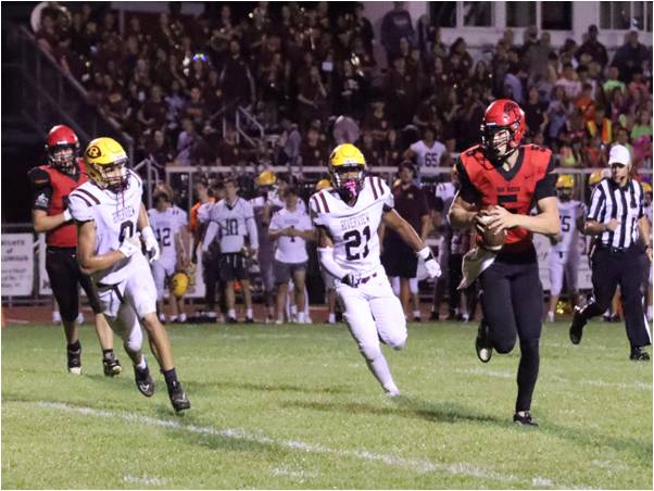 Big Reds Football takes on Riverview on Hall of Fame Induction Night