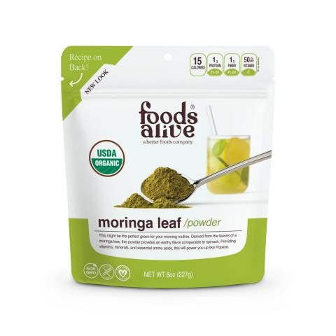 FDA Recall: Foods Alive Moringa Leaf Powder Alert